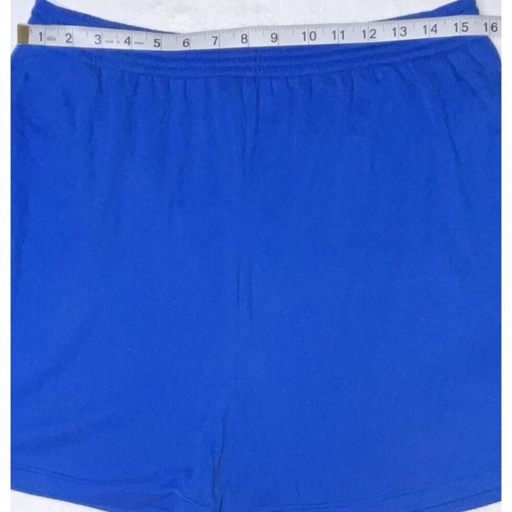 Set of 3 Trend Basics Womens Shorts Blue XL ,Light Blue LARGE and Pink LARGE